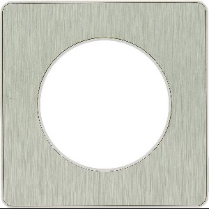 Schneider Electric Merten Odace afdekraam Aluminium/Wit