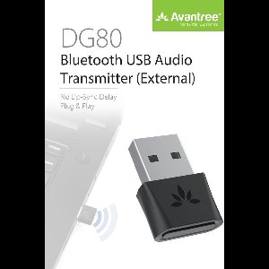 Avantree - DG80 - Bluetooth 5.0 USB Audio Adapter (Audio Only)