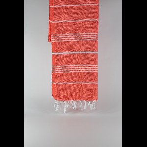 Kadyanda – Turkse hamamdoek – 100x180 cm – katoen – licht & sneldrogend – oranje