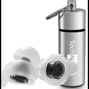 Oordoppen Gehoorbescherming voor Muziek, Festival, Concert en Uitgaan - Transparant - SNR 18 dB - TechNow