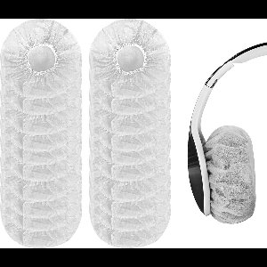 100 stuks - Elastische Hygienehoesjes hoofdtelefoon - cover hoes 11cm - niet-geweven stof hoofdtelefoon covers - rekbare sanitaire oorschelp covers