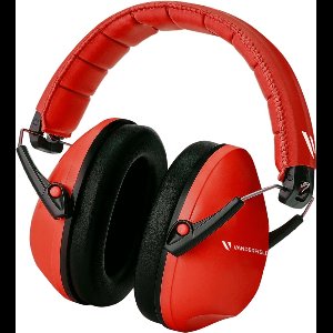 Gehoorbescherming Kind - Gehoorbeschermers Oorkappen Kinderen - 27dB - 3-16 jaar - Rood - V-Zilla