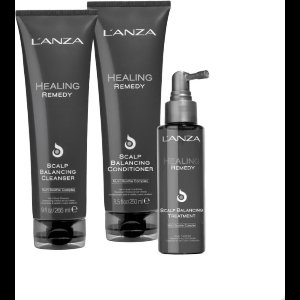 L'anza Healing Remedy - Trio Set (Shampoo 266ml, Conditioner 250ml & Treatment 100ml)