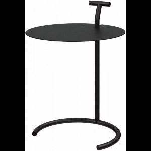 T Table bijzet- tablet tafel zwart
