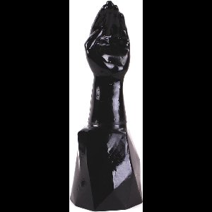 Dark Crystal - Fisting Dildo - Met Extra Zware Voet - 21 x 8 cm
