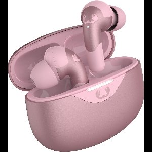 Fresh 'n Rebel Twins Ace – Draadloze Bluetooth Oordopjes met Active Noise Cancelling - IPX4 Waterdicht - 34 uur Speeltijd - Pastel Pink