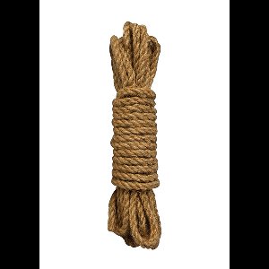 Ouch! Shibari Hennep Bondage Touw - 5m - Bruin