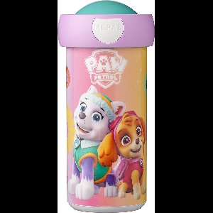 Mepal schoolbeker Campus – 300 ml – Sluit goed af – Drinkbeker voor kinderen – Paw Patrol Girls