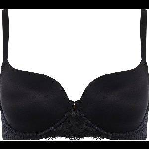 Chantelle EasyFeel - Marilyn - Bedekkende T-Shirt BH - Zwart - F 75