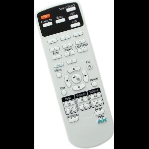 Afstandsbediening geschikt voor de EPSON EB-S12 beamer, vervangt 1547200 / 154720000 / 154720001