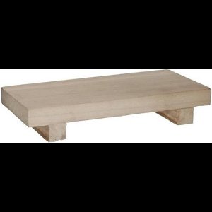 Decoratie Plateau voor Amberblokjes Hout