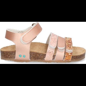 BunniesJR 224415-596 Meisjes Sandalen - Roze - Imitatieleer - Klittenband