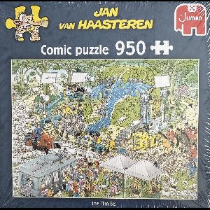 Jan van Haasteren comic The filmset de film set puzzle 950 stukjes jumbo puzzel