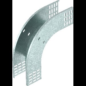 90° verticale bocht, dalend 85 FS