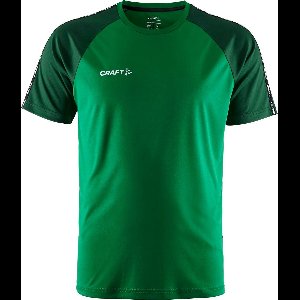 Craft Squad 2.0 Contrast T-Shirt Heren - Groen | Maat: M