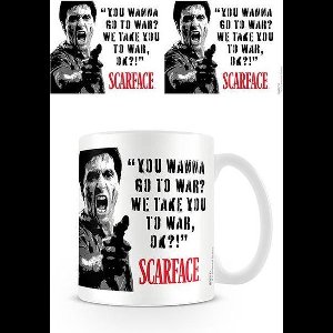 Scarface - Al Pacino - You wnna Go To War - Mok