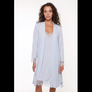 Lingadore – Ballad Blue – Kimono – 6807KM – Light Blue - M