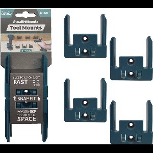 StealthMounts TM-MK18-BLU-4 Machinehouder voor Makita LXT - Blauw - 4-pack
