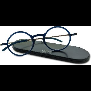 Read Eyewear CHAP33E Ultem leesbril +1.00 - Mat donkerblauw - Aluminium