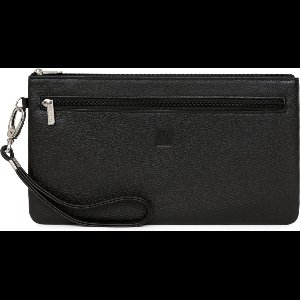 HEXAGONA KOEIENHUID LEDEREN ETUI ZWART