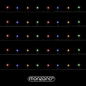 Monzana Lichtsnoer 600 LEDS – Afstandsbediening Timer – Multicolor