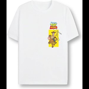 Disney Toy Story - Woody & Bullseye Kinder T-shirt - Kids tm 14 jaar - Wit
