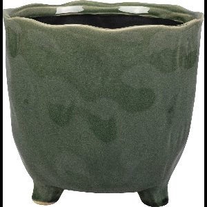 Ter Steege Bloempot Groen D 19 cm H 18 cm