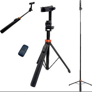 a sunny day Telefoon Statief - Tripod Smartphone - Statief Smartphone - Selfiestick Tripod - Statief telefoon - Tripod iPhone - Statief iPhone - Telefoon Standaard - Tot 180 cm - Tripod voor GoPro