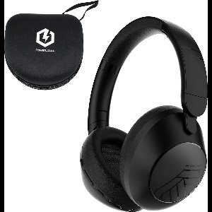 PowerLocus Orion - Koptelefoon Draadloos – Koptelefoon Bluetooth - met ENC Microfoon – 70 Uur batterijduur - Memory Foam Oorkussens - Wireless & met Aux kabel Mode – incl. Premium Case - Zwart