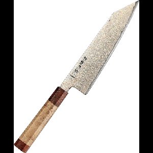 Xinzuo - Koper Damascus staal (37 laags - 12Cr18MoV kern) - X05C Retro Series - Bunka mes