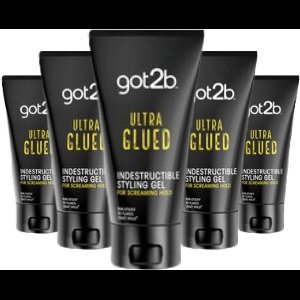 Got2B Ultra Glued Gel – Haargel - Haarstyling - Extreme Hold - 48u Hold – Voordeelverpakking - 6 x 150 ml