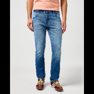 Wrangler - Greensboro - Heren Regular-fit Jeans - Mid Authentic Wash