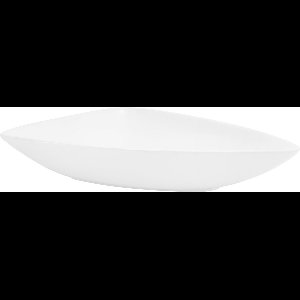 Wastafel Driehoekige Vorm 69x46x13 cm Wit Keramisch ML Design