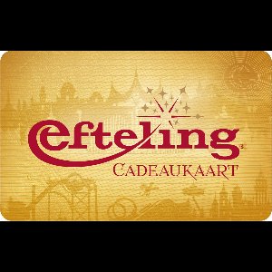 Efteling - Cadeaubon - 150 euro + cadeau-envelop