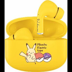 Pokémon - Electric - draadloze oordopjes - met oplaadcase - touch control - extra eartips - TWS earpods bluetooth