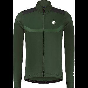 Rogelli Mono Fietsshirt Lange Mouwen - Wielershirt Heren - Race fit - Green - Maat S