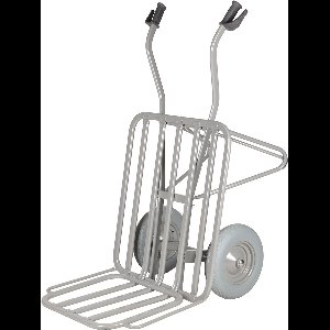 Matador Stro- en hooibalen kruiwagen, tweewielig, lekvrije banden, laadvermogen 250 kg