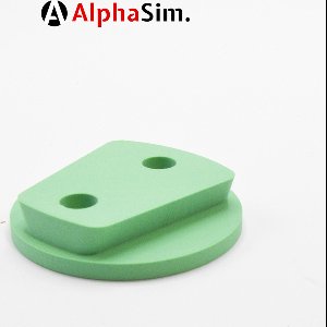 Simucube Quick-Release Stuurhouder voor Sim Rig of Wand - Kleur Groen