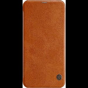 Nillkin Qin PU Leather Book Case - Geschikt voor Samsung Galaxy J6+ (2018) - Bruin