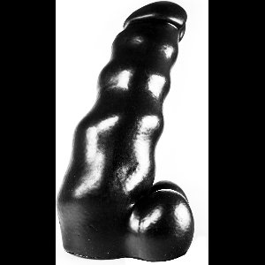 Dinoo Dildo Itemirus 32 x 11 cm - zwart