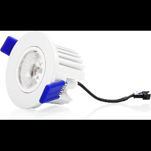Verbatim Downlight Inbouw Rond 1x10W 3000K Wit LED IP44 52408