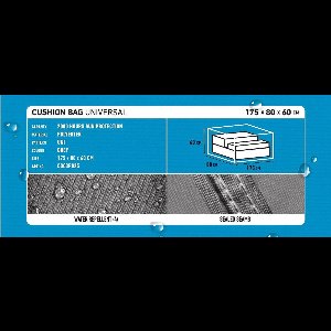 Luxe XL loungekussen beschermhoes tuinkussenhoes 175 x 80 x 60
