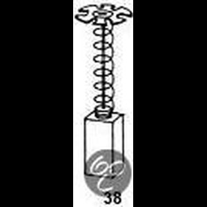 Koolborstel-set 1341 voor AEG - Atlas Copco en Milwaukee handgereedschap, met automatische stop