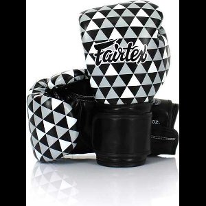 Fairtex (kick)bokshandschoenen Improved Fit Prism 14oz