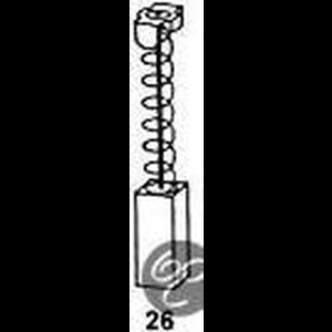 Koolborstel-set 0832 voor Makita handgereedschap