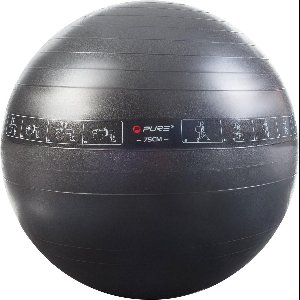 Pure2Improve - Fitnessbal - Met oefeningen - 75cm - Inclusief handpomp