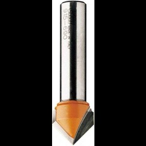 HM V-groeffrees Ø 9,5 x 12,7/44,5 mm. 90º