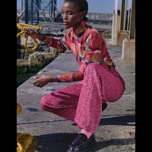 Oilily - Klaasje knitted col pullover - Rood - XL