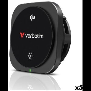 Car Charger Verbatim QI2 Black 15 W (5 Units)