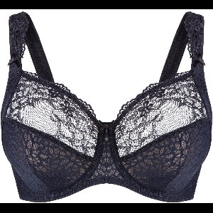 LingaDore - Daily Full-Coverage BH Zwart/Nude - maat 80C - Zwart/Beige